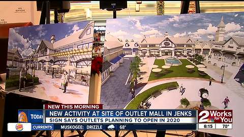 Progress for Tulsa Premium Outlets