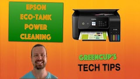 [Tech Tips #1] Epson Eco-Tank Power Cleaning Procedure