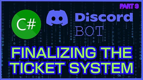 CREATING A TRANSCRIBE COMMAND & FINALIZING THE TICKET SYSTEM - PART 3 (#20)