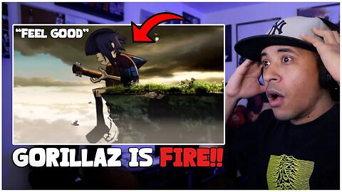 Gorillaz - Feel Good Inc (Official Video) Reaction