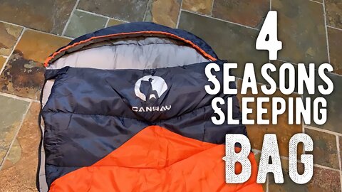 Amazing $33 Four Season Sleeping Bag by CANWAY Review