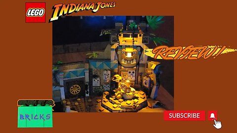 Lego Indiana Jones 2023 set 77015 Temple of the Golden Idol REVIEW! - 1545 pcs