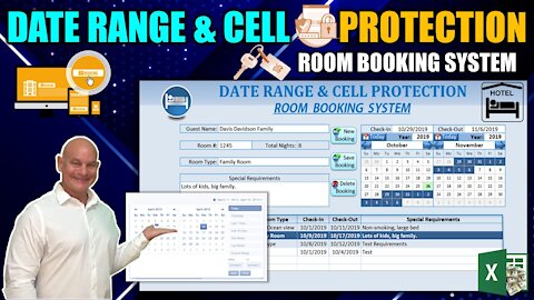 How To Create And Protect A Pop-Up Calendar Date Picker For Any Date Range in Excel