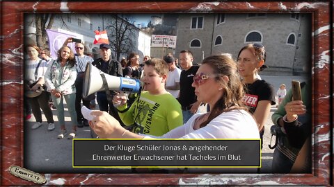 Der Kluge Schüler Jonas & angehender Ehrenwerter Erwachsener hat Tacheles im Blut