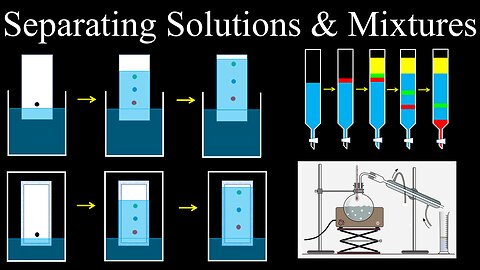 Chromatography, Distillation, Separating Solutions and Mixtures - Chemistry