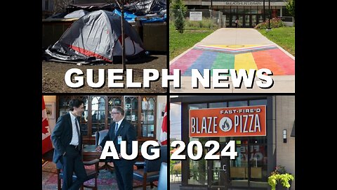 Guelph News: Record Breaking Homeless in Ontario, Business Deficits, & Rainbow Walkways | Aug 2024