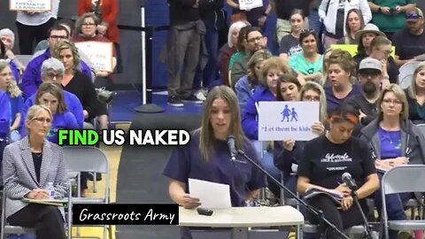 Teen Girl Tells School Board That They Change As Fast As Possible So The Boys Don’t Find Them Naked