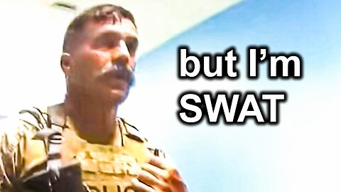 When A SWAT Officer Realizes He’s Been Arrested