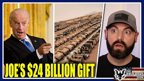 Watch: Joe Biden GIFTED military weapons to the Taliban