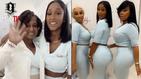 Bernice Burgos Invites Mom To Her Bold & Bootyful Pajama Jam! 🍑