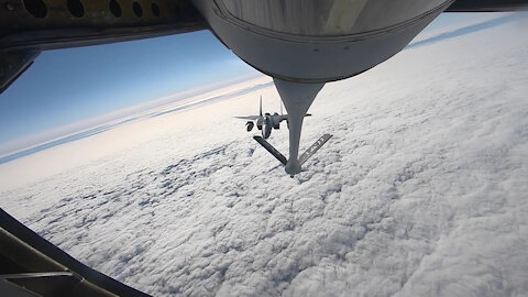 100 ARW refuels over Estonia during exercise Baltic Trident