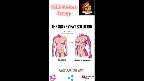 🔥The skinny fat solution🔥#shorts🔥#viralshorts🔥#fitnessshorts🔥#wildfitnessgroup🔥