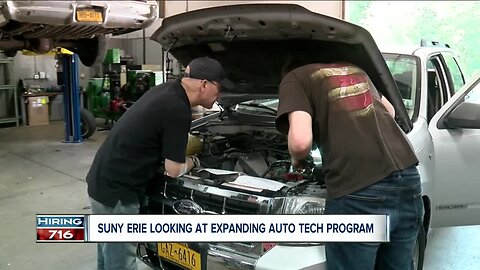 SUNY Erie is looking at expanding, adapting its automotive tech program to meet industry demand