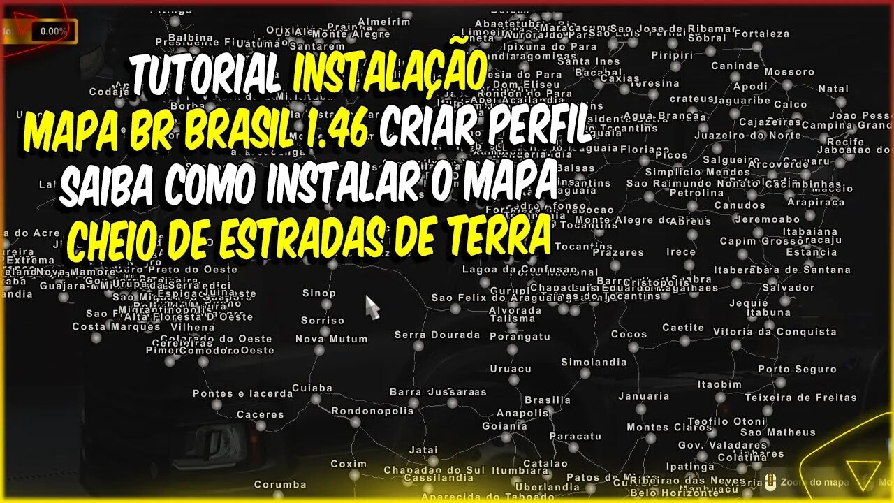 Como Baixar E Instalar Mapa Br Brasil Euro Truck Simulator