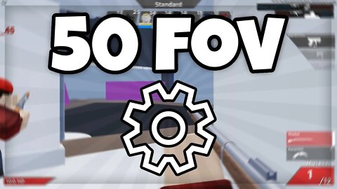 Arsenal, But I Use 50 FOV... (Roblox Arsenal)