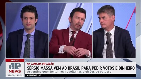 Vinda de Sergio Massa ao Brasil pode impactar campanha política na Argentina?