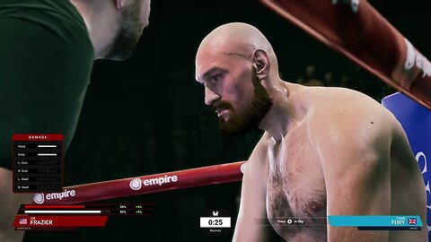 Undisputed Online Gameplay Joe Frazier vs Tyson Fury