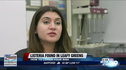 Listeria in leafy greens