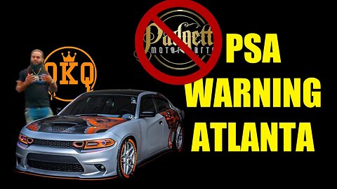 If You're In Atlanta Avoid Padgett Motorsports. @OrangeKing26 Charger Never Finished No Refund