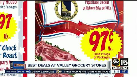 Check out these great deals on groceries as Independence Day nears