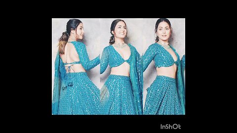 stylish popular lehenga blouse design for women beckneck cutting stitching viral short video