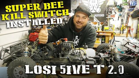 Installing The Super Bee Kill Switch in the Losi 5ive-T 2.0