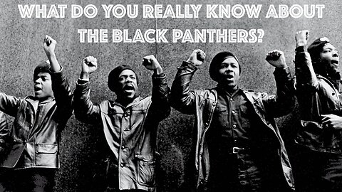 THE BLACK PANTHERS DEFINITELY MADE HISTORY, BUT DO WE REALLY KNOW AND UNDERSTAND WHY?