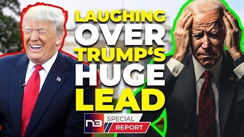 BURSTING INTO LAUGHTER SEEING TRUMP DOMINATE BIDEN ON ECONOMY, BORDER, CRIME IN BRUTAL POLL