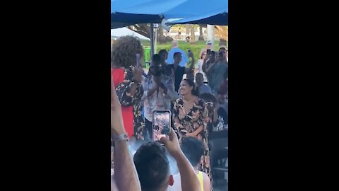 Maskless AOC Partying At A Florida Bar In A Crowd Of People