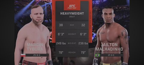 UFC 5 Marcin Tybura🇵🇱 vs Jailton Almeida🇧🇷