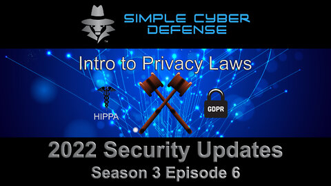 Intro To Privacy Laws (S03 E06)