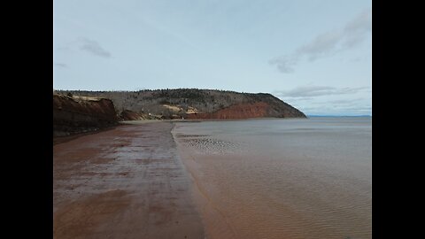 fly above the sea floor in nova scotia