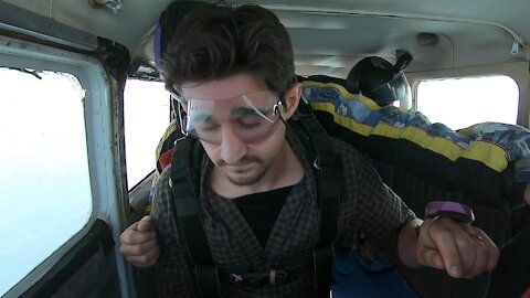 Sleepiest Man to Ever Go Skydiving