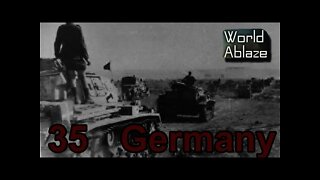 World Ablaze mod Hearts of Iron IV 35 - Desert Battles!