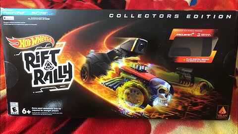 Hot Wheels Rift Rally Unboxing (made by the devs of Mario Kart Live: Home Circuit!)