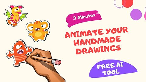 Animate Your Drawings In Minutes with @FacebookAI Tool