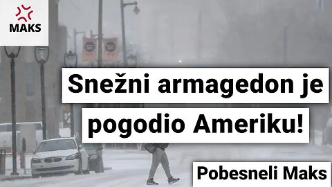 Snežni armagedon je pogodio Ameriku!