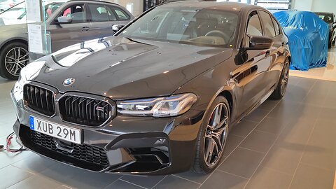 FACELIFT BMW M5 Competition Sapphire Black BRUTAL! Most discreet M5 EVER? [8k]