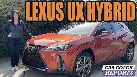 2024 Lexus UX 250h F-Sport AWD Is Hybrid Entry-Level Luxury SUV