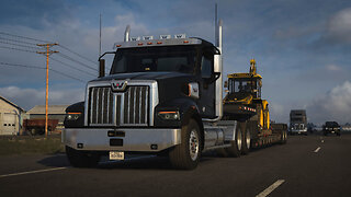 ATS Western Star 49X | Amarillo TX to Abilene TX | Backhoe Loader 16,500lb