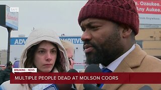 Alderman Stamper speaks to media regarding Molson Coors incident