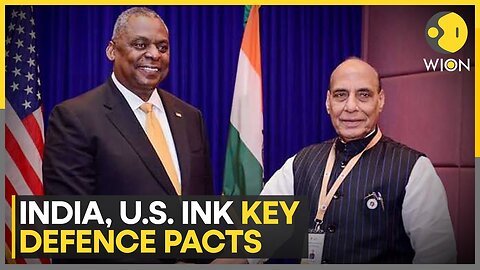 Indian Defence Minister Rajnath Singh inks 2 pacts with US during visit to Washington | WION News