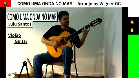 COMO UMA ONDA (no Mar) - LULU SANTOS