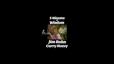 Jim Rhon - Carry Heavy