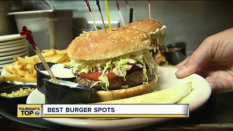 Thursday's Top 7: Best burger spots in metro Detroit