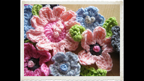 Crochet flowers inspiration