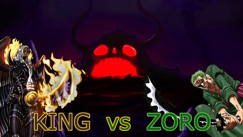 Zoro vs King(ANIMANGA)