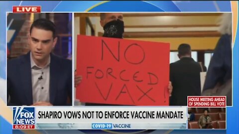 Ben Shapiro: We Will Not Comply With Biden's Unconstitutional Vax Mandate