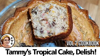 Tammy's Tropical Cake Recipe Tutorial, Collard Valley Cooks