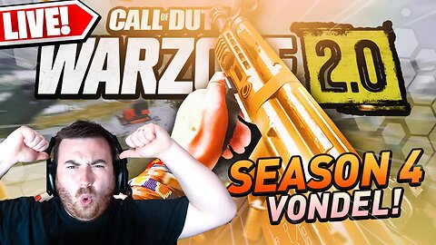 🔴 WARZONE 2 - SEASON 4 LIVE! 4KD PLAYER VONDEL GAMEPLAY